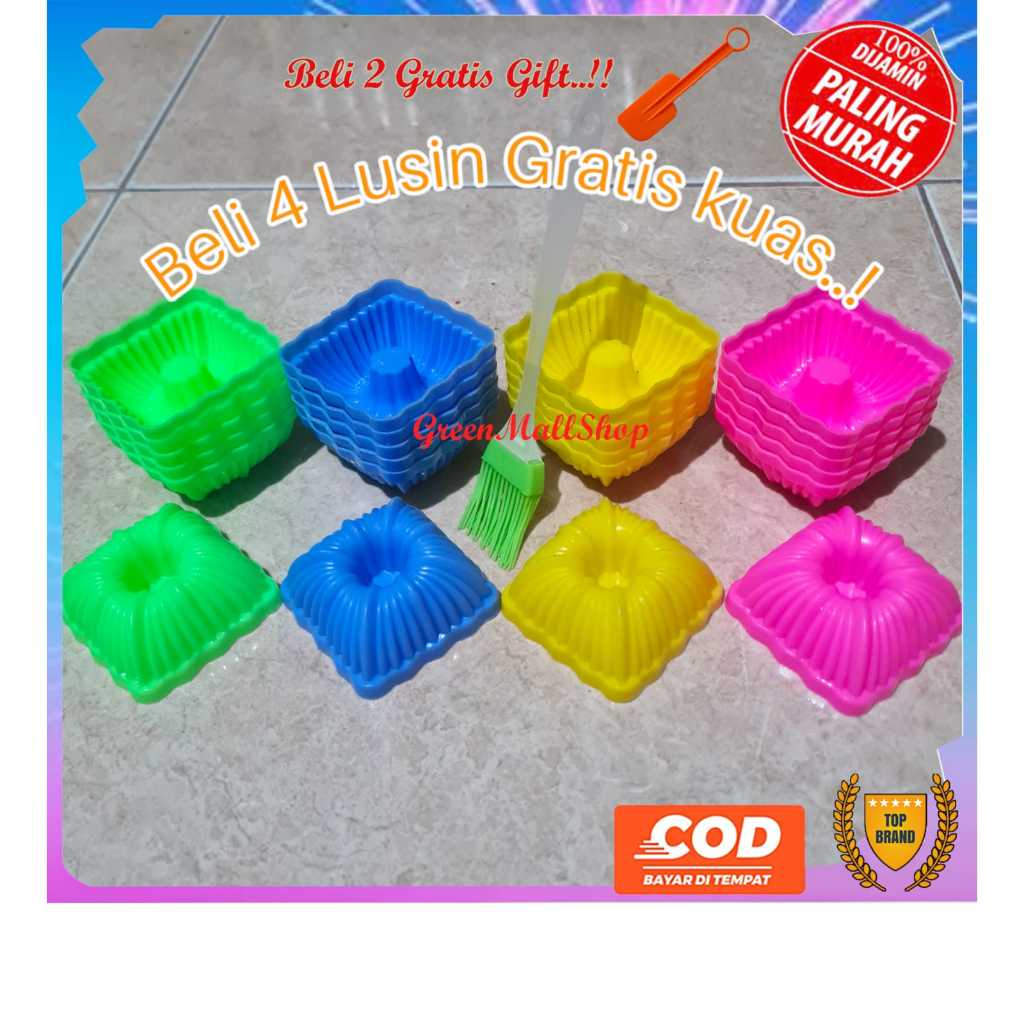 MURAH.. 48 Pcs Cetakan Ager Kue Putu Ayu / Cetakan Kue Ager / Agar / Cetakan Kue Bolu Kukus / Cetaka