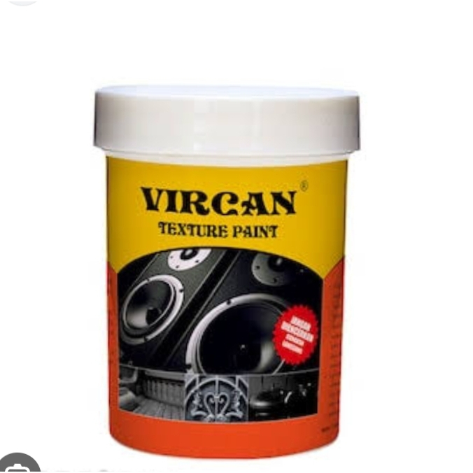 cat vircan 1 kg warna hitamm