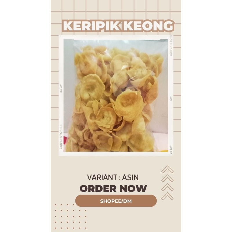 

Keripik Keong Asin