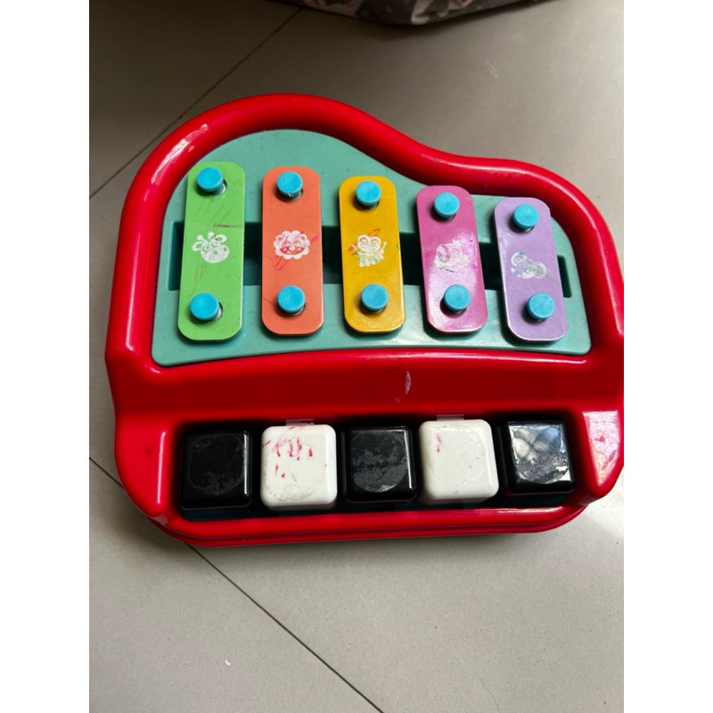 [preloved] playgro piano xylophone