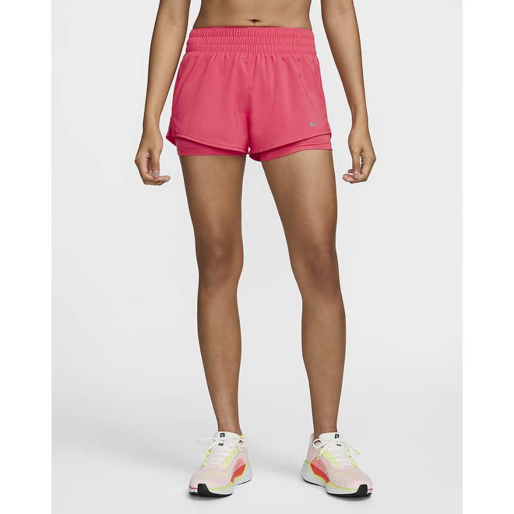 Nike Dri-FIT One Women's Mid-rise 8cm (approx.) 2-in-1 Shorts DX6013 629 ORIGINAL