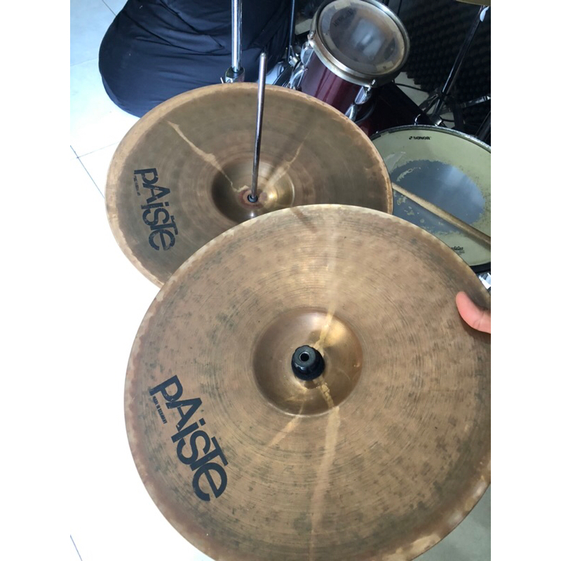 cymbal hihat merek paiste Made In germany