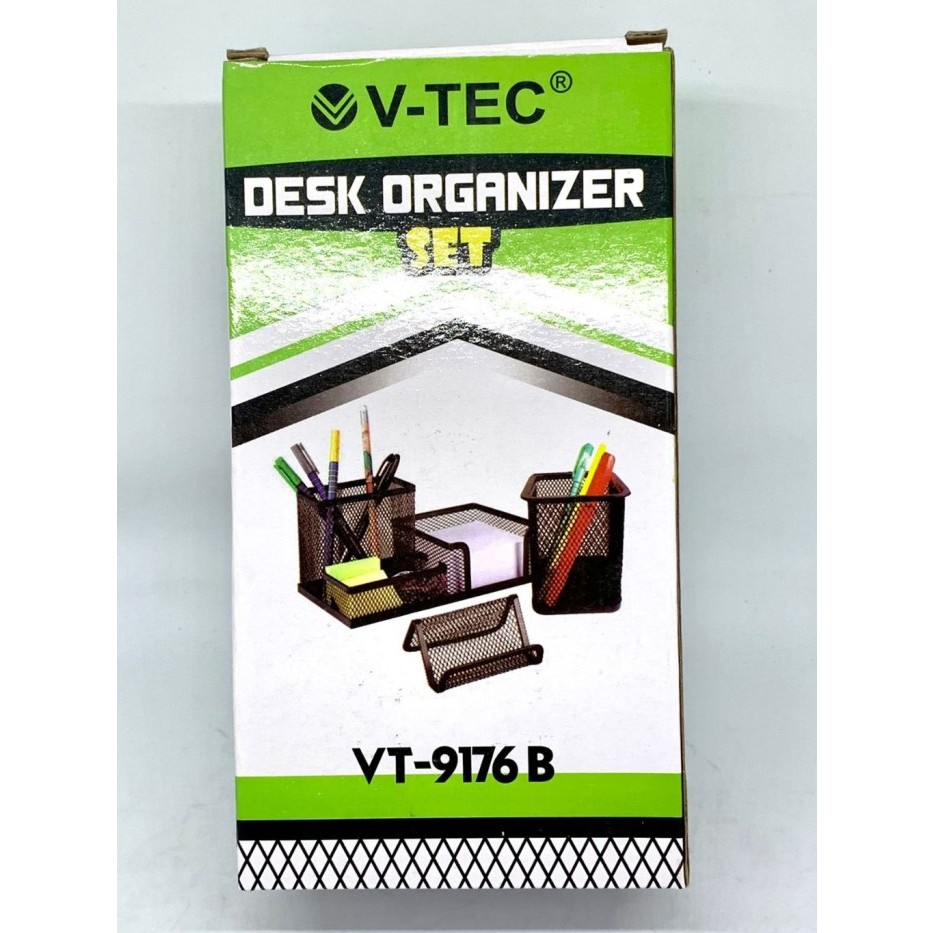 

V tec Desk Organizer Set VT-9176/Black