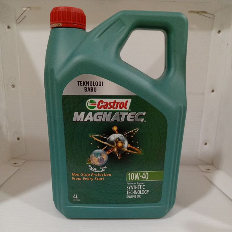 Oli pelumas Castrol Magnatec 4Liter Oli mesin Castrol Magnatec 10w-40