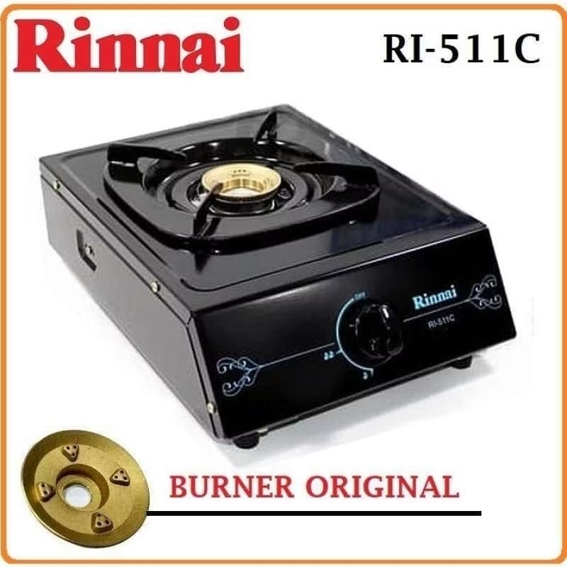RINNAI 511C/KOMPOR GAS RINNAI 1 TUNGKU/KOMPOR 1 TUNGKU RINNAI