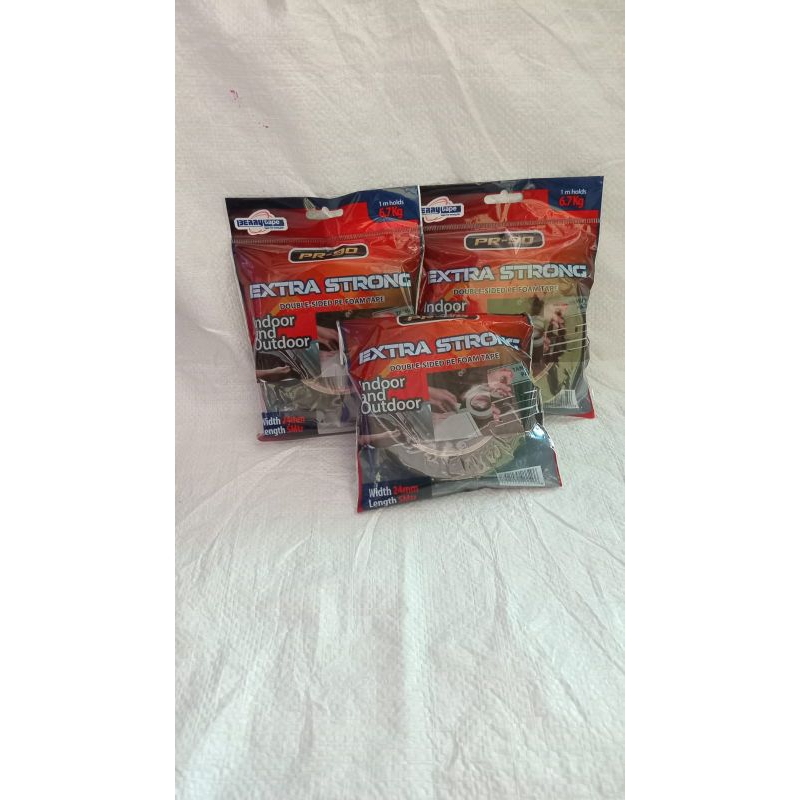 

Double Tape Foam Berry 24Mm Pr90 Hijau