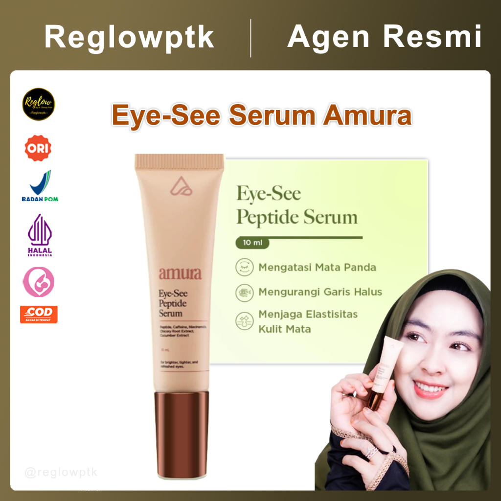 PROMO Amura Eye-See Peptide Serum / Amura Eye Serum Serum Mata Amura dr Shindy Putri