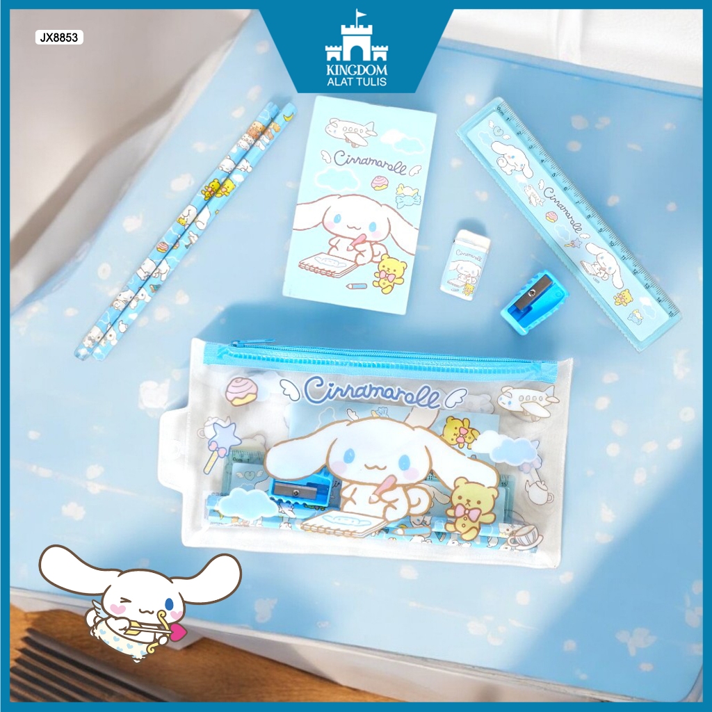 

Bingkisan Hampers Ulang Tahun Anak / Souvernir Hadiah / Paket Alat Tulis Cinnamoroll Jx8853