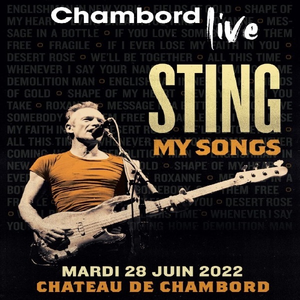 DVD Musik Sting ~ My Songs - Live at Chateau de Chambord 2022