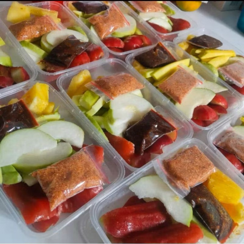 

Rujak Buah dan Buah potong segar