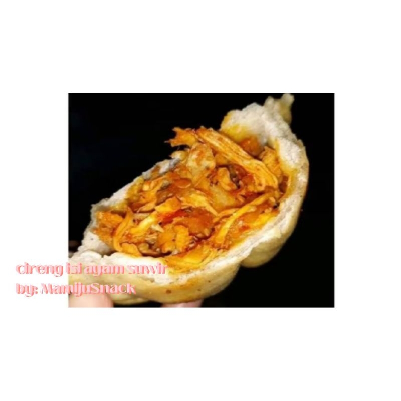 

Cireng isi ayam suwir pedas daun jeruk (isi 10pcs)
