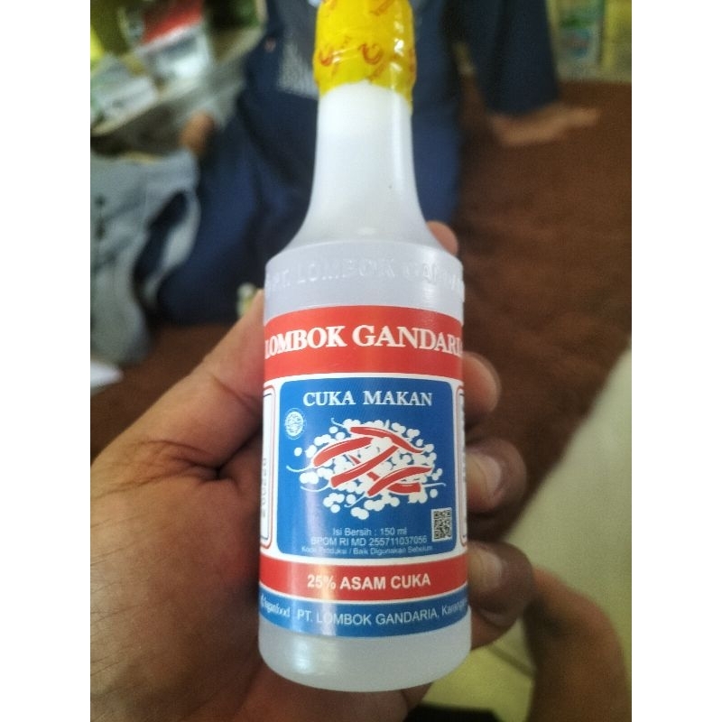 

cuka makan lombok gandaria