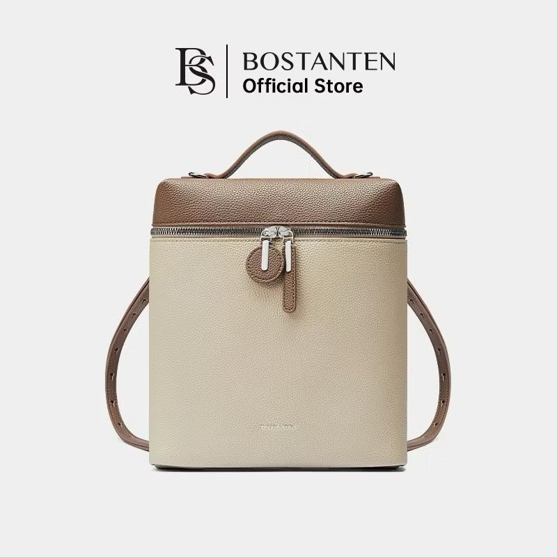 Bostanten Cendy Bag Tas Wanita Selempang Tas Ransel Fashion Backpack Handbag PU Leather