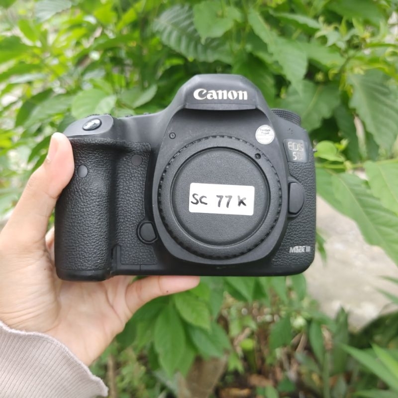 Canon 5D Mark III Shutter Count 77k Fullsetbox
