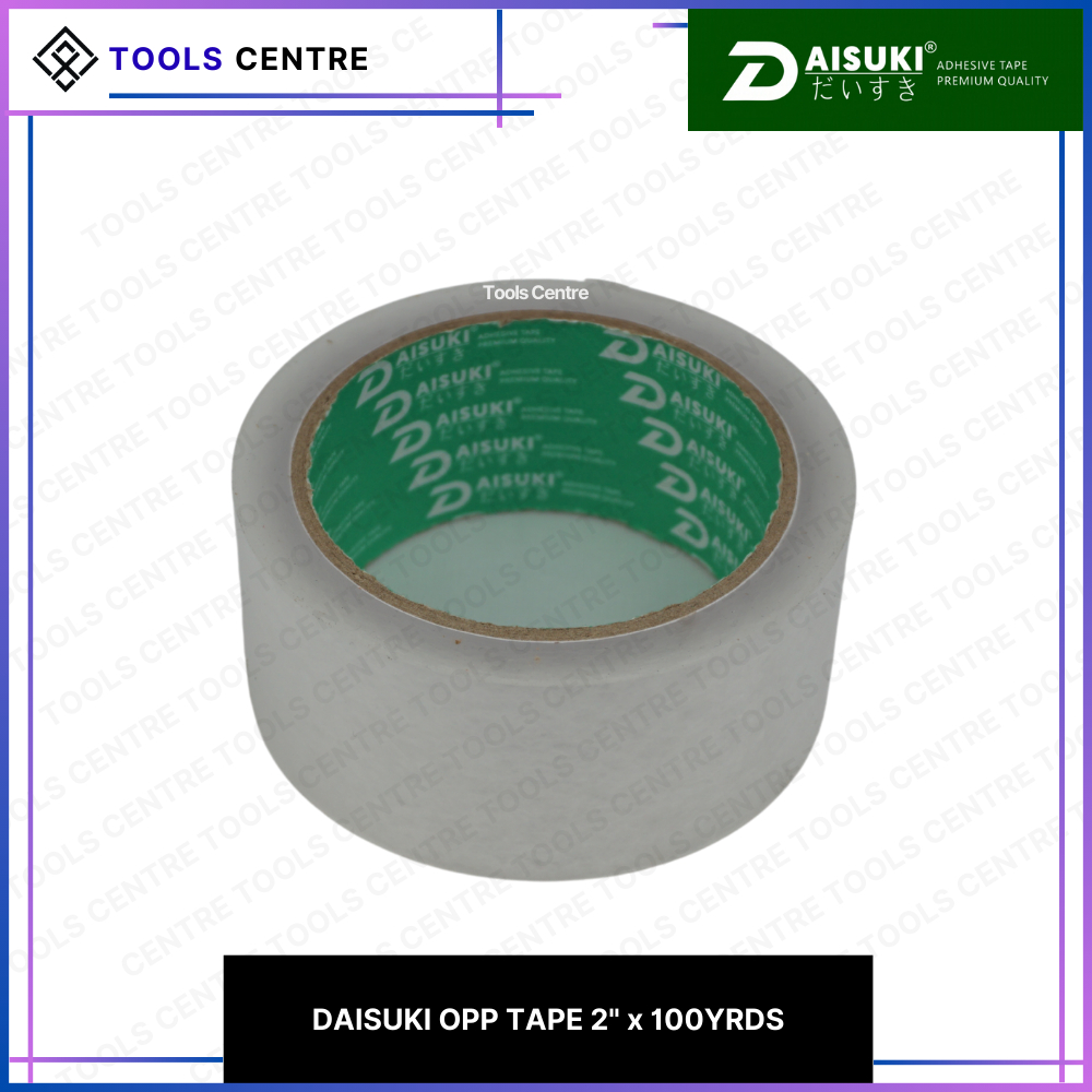 

Daisuki Opp Tape | Lakban Plastik Polipropilena