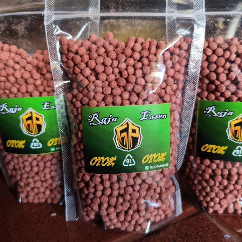 BUTIRAN PELET OTOK-OTOK GP81 MEDIA UMPAN PANCING PATIN BANDENG