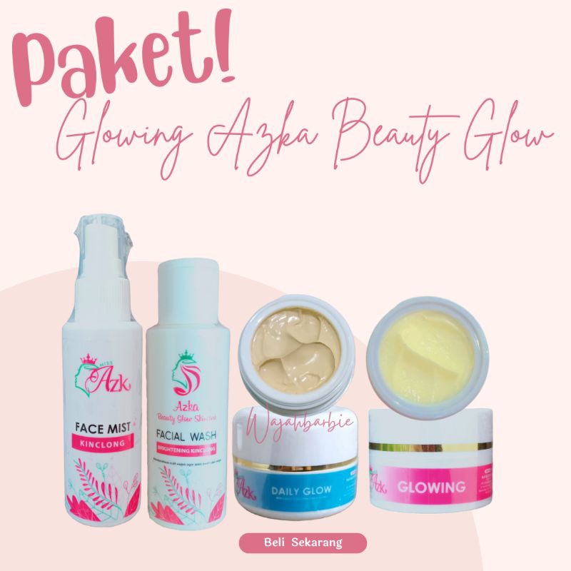 PAKET GLOWING AZKA BEAUTY SKINCARE