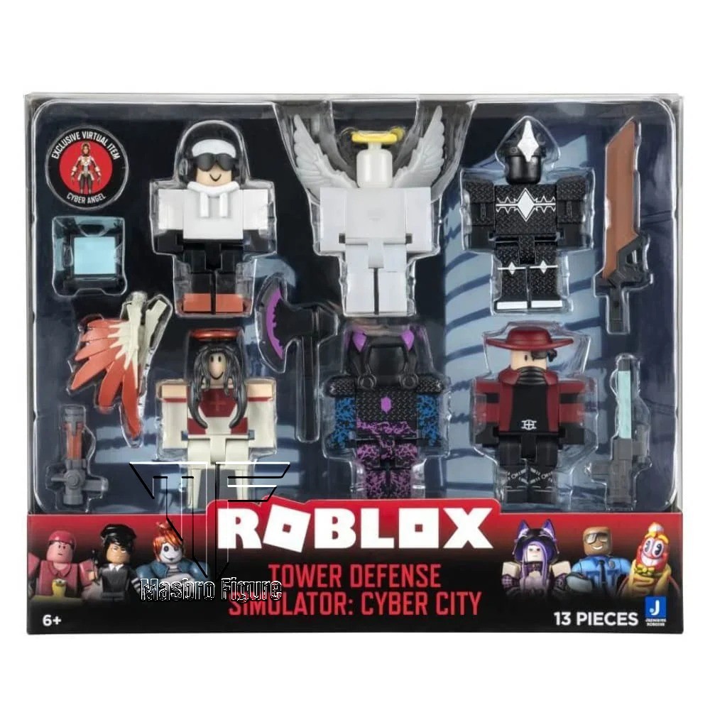 Action Figure Roblox Tower Defense Simulator: Cyber City Jazwares
