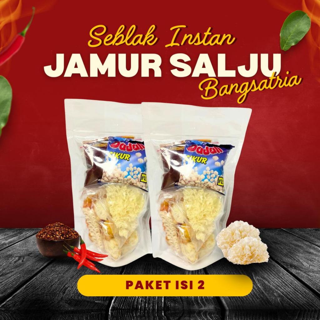 

BUNDLING Seblak Instan JAMUR SALJU Bang Satria (Isi 2 )