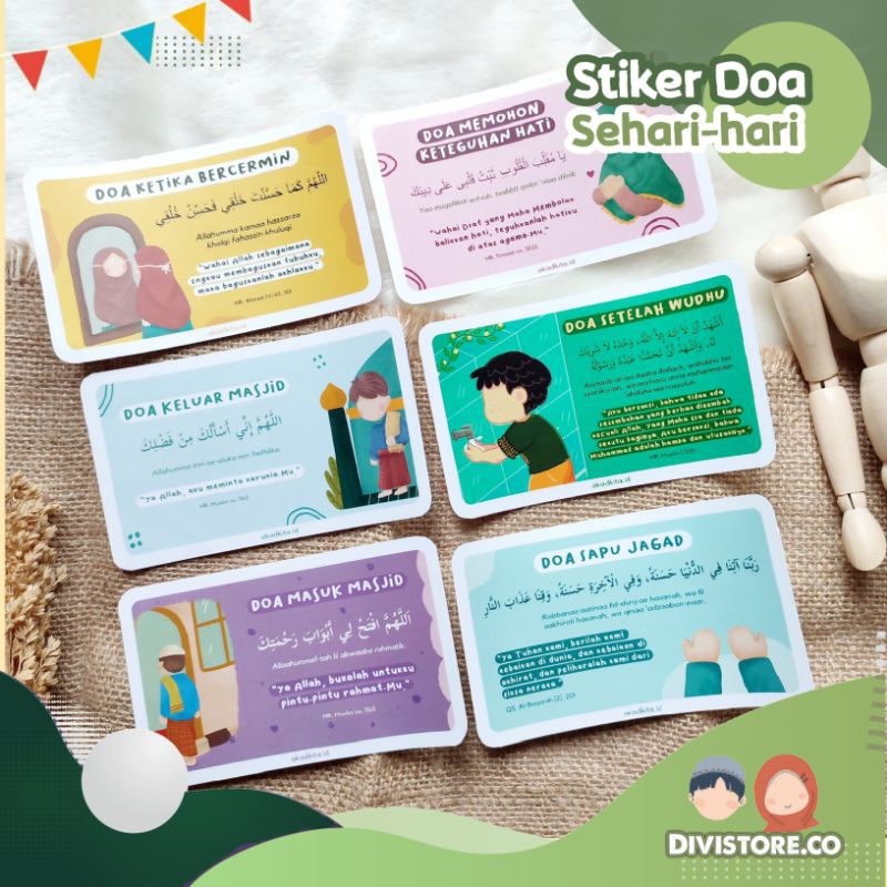 

Stiker Doa Sehari-Hari 32 Lembar Free ±19 Stiker Bonus Untuk Edukasi Anak
