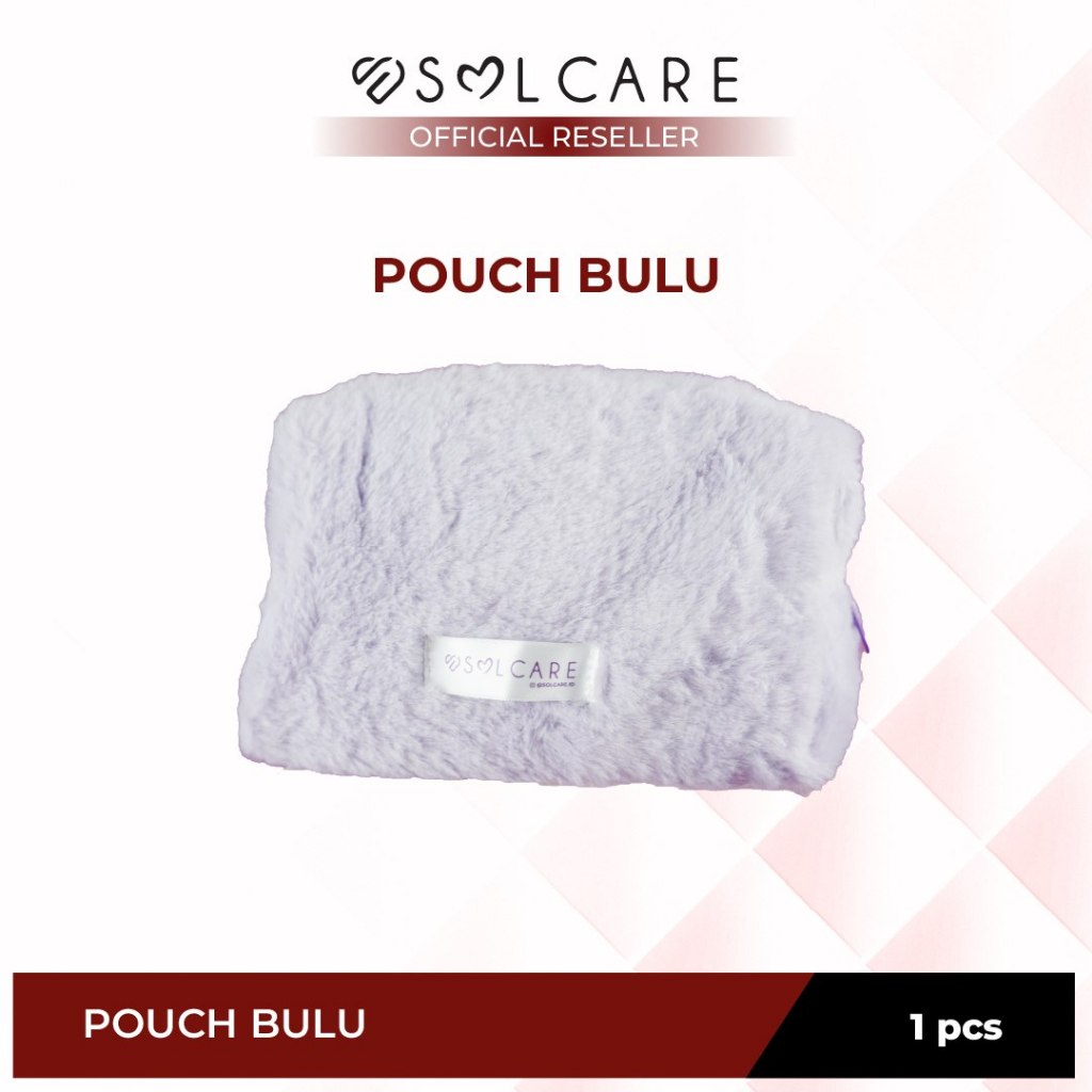 POUCH MAKEUP SOLCARE MIKA TOILETRIES BAG
