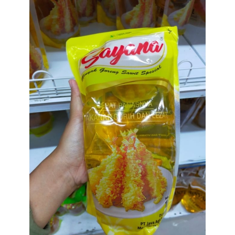 

Minyak Goreng Sayana 1 Liter