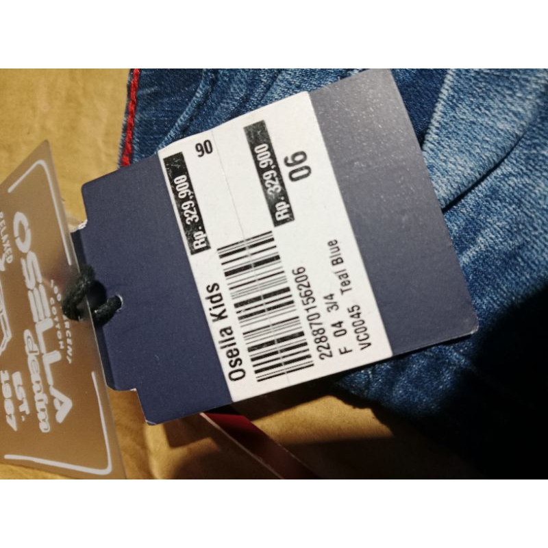 Celana Jeans Osella Kids Original