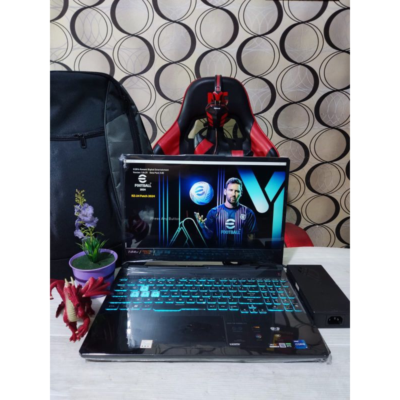 laptop GAMING DESAIN ASUS TUF DASH F15 FX506HC NVIDIA RTX 3050