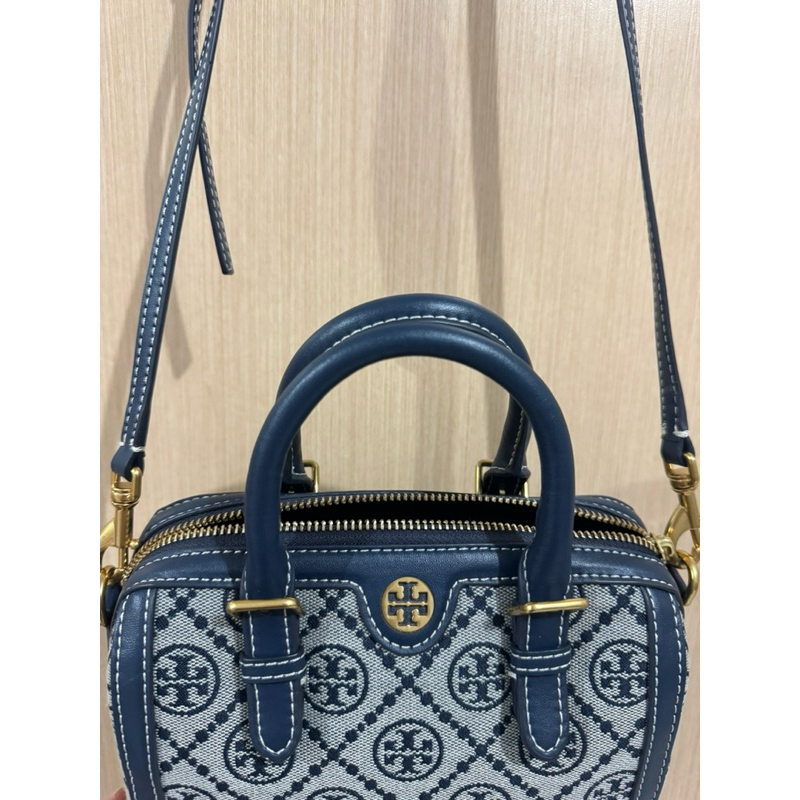 Tory burch T monogram barrel bag (preloved)