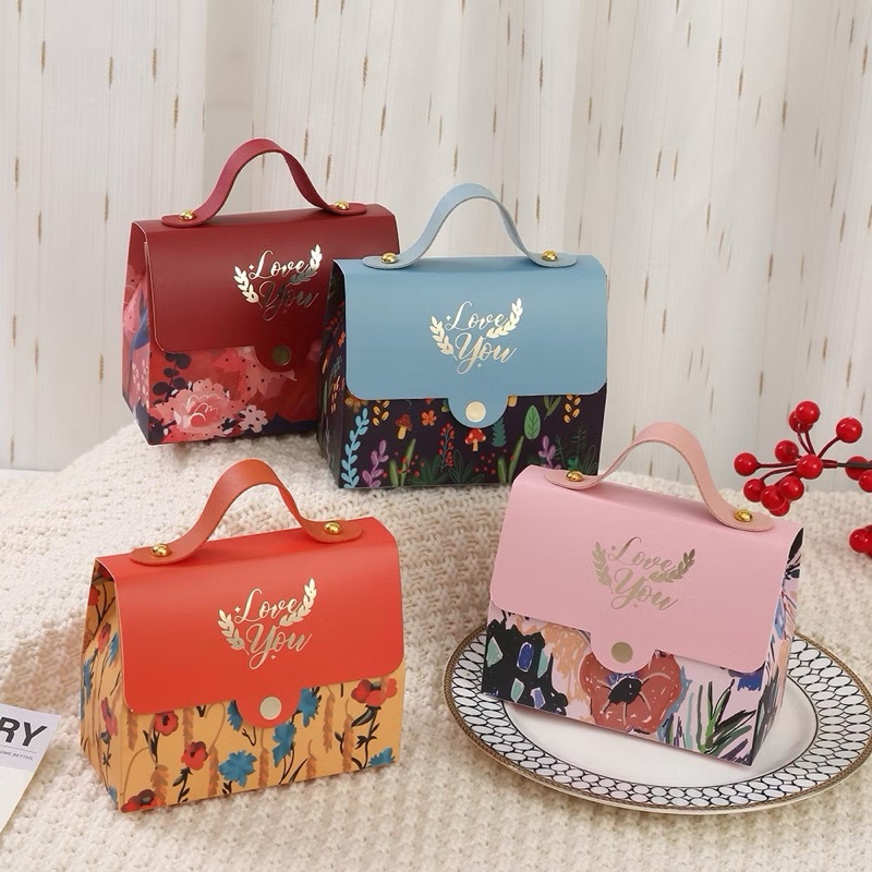 

paper bag/goodie bag/souvenir bag/gift bag premium with leather handle