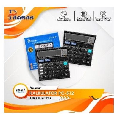 

Kalkulator PC - 512 | Calculator 12 Digit | Automatic Replay | Solar Energy & Battery