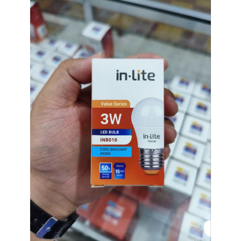 Lampu LED Inlite 3 watt cahaya putih