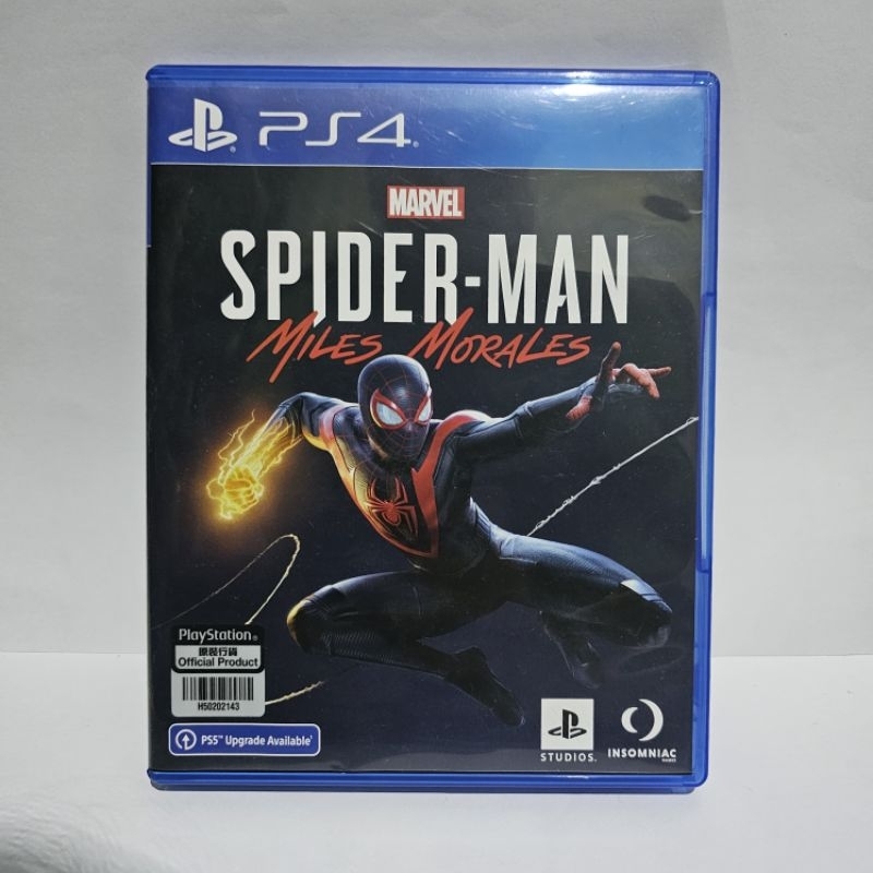 BD Spiderman Miles Morales ps 4