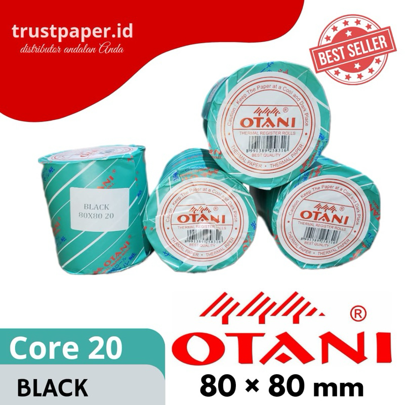 

Kertas Kasir Thermal Struk 80 x 80 Paper Roll POS Printer High Grade