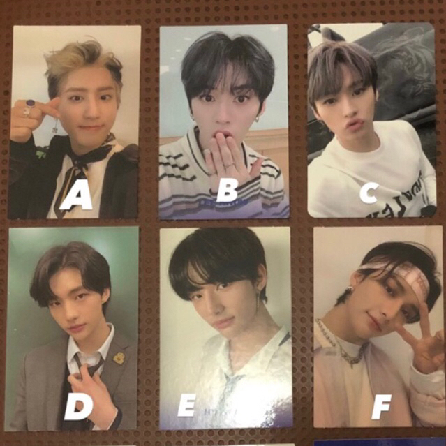 STRAY KIDS SKZ OFFICIAL PHOTOCARD LEVANTER GO HYUNJIN LEEKNOW lino HAN