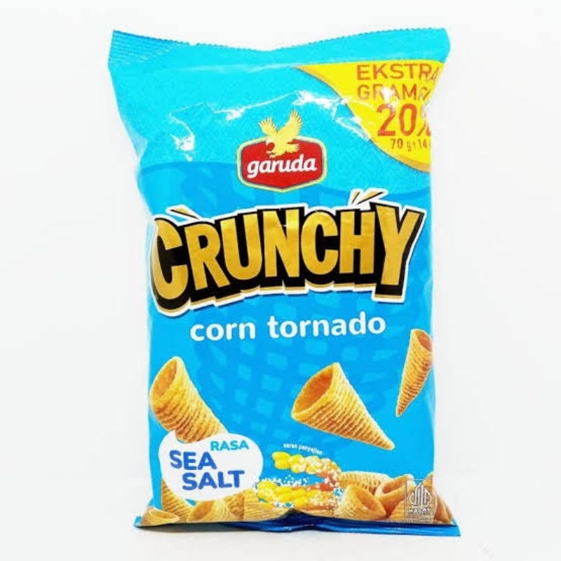 

Garuda Crunchy Corn Tornado Rasa Sea Salt 84 gr