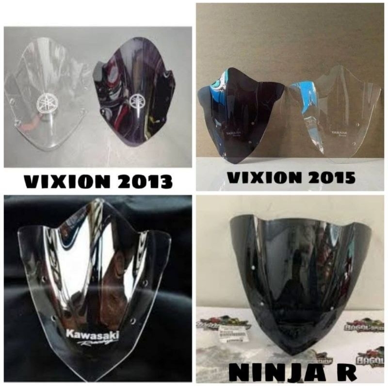 Mika Visor (Ninja R/Vixion 2013/Ninja R New/Vixion 2015)