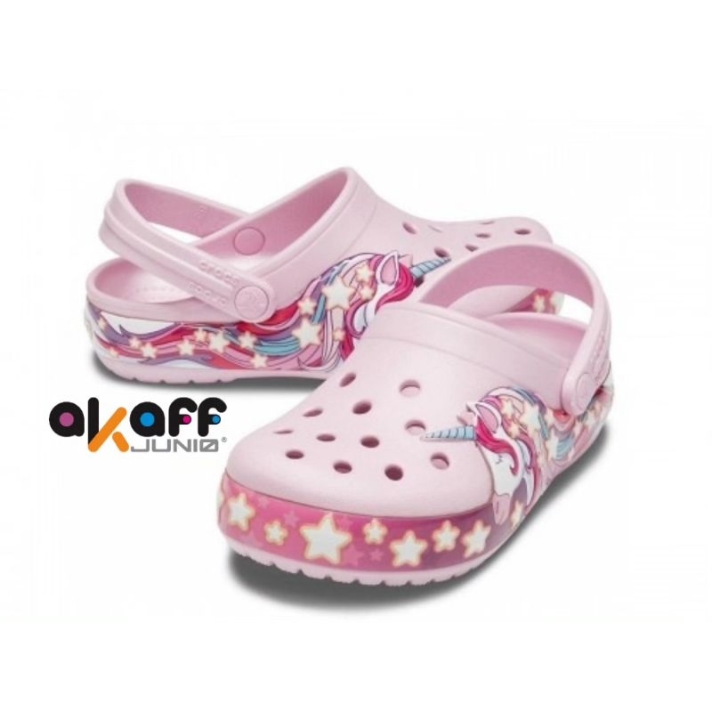 UNICORN FUNLAB CROCS ORIGINAL - CROCS ANAK UNICORN - SANDAL CROCS ANAK ORIGINAL - FUNLAB CROCS KIDS 
