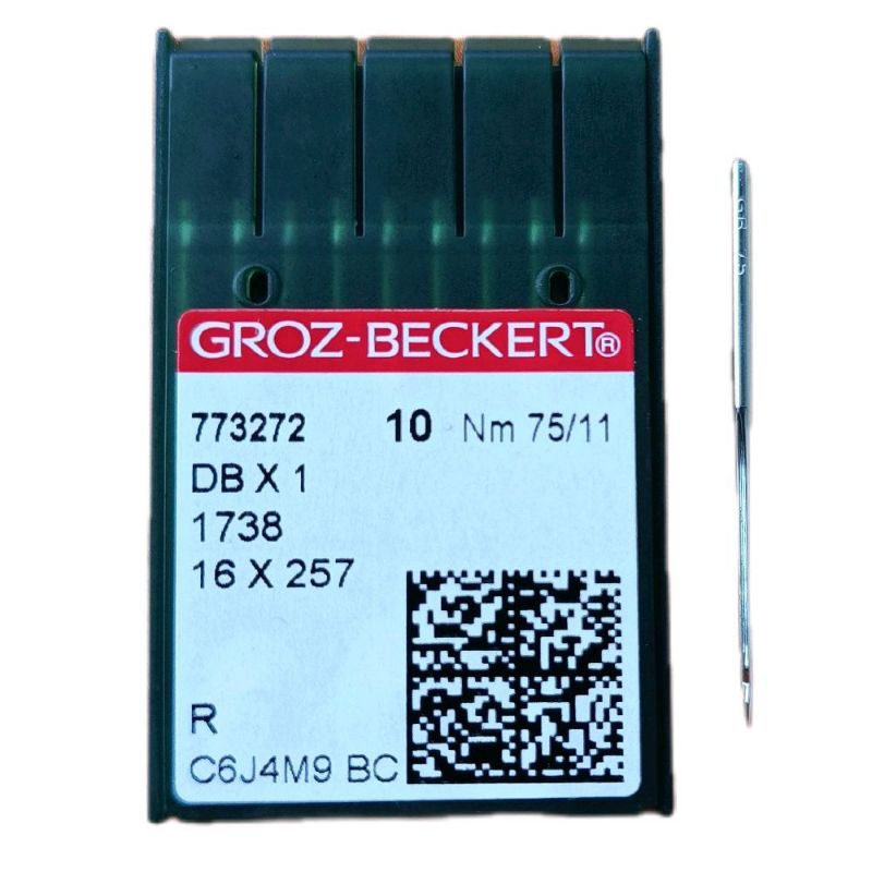 jarum DB mesin jahit DBx1 nomor 11 merk GROZ BECKERT