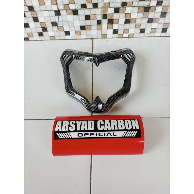 LIS . TOPENG LAMPU VIXION NEW 2015/2016 CARBON