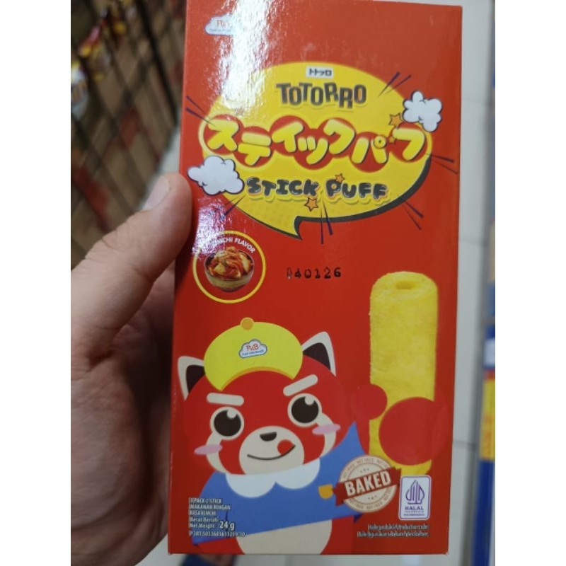 

TOTORO STICK PUFF KIMCHI FLAVOUR 24GR