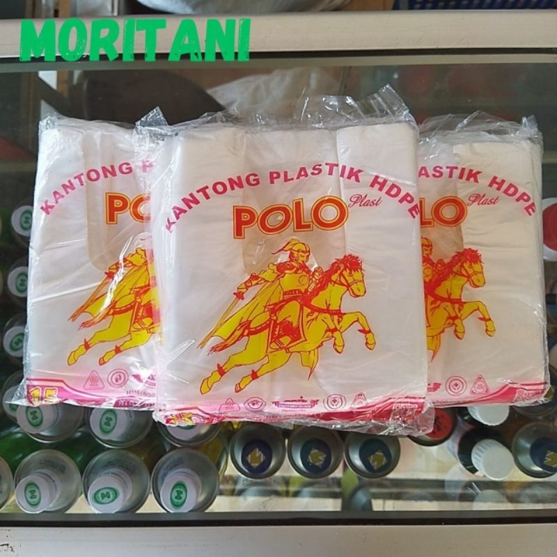 Kantong Plastik HDPE POLO Kecil Ukuran 15