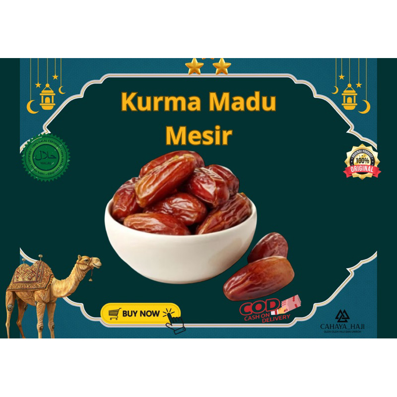 

Kurma Mesir Madu Original Valley oleh oleh Haji umroh
