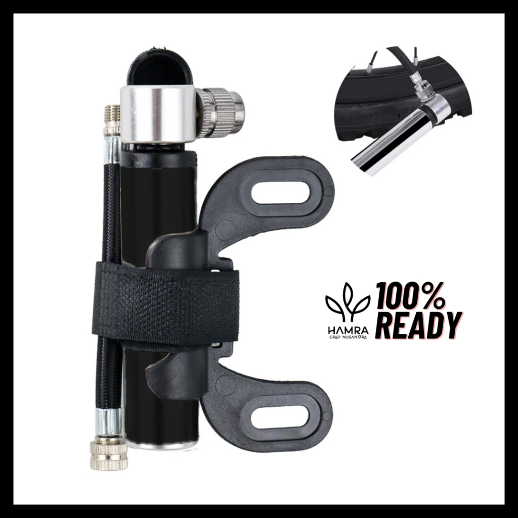 Pompa Sepeda Mini / POMPA BAN SEPEDA / POMPA MINI PORTABLE / POMPA ANGIN BAN SEPEDA / Pompa Ban