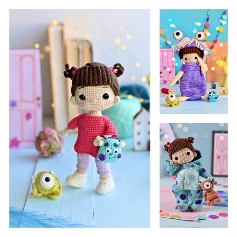 Pola/Pattern Amigurumi Boo