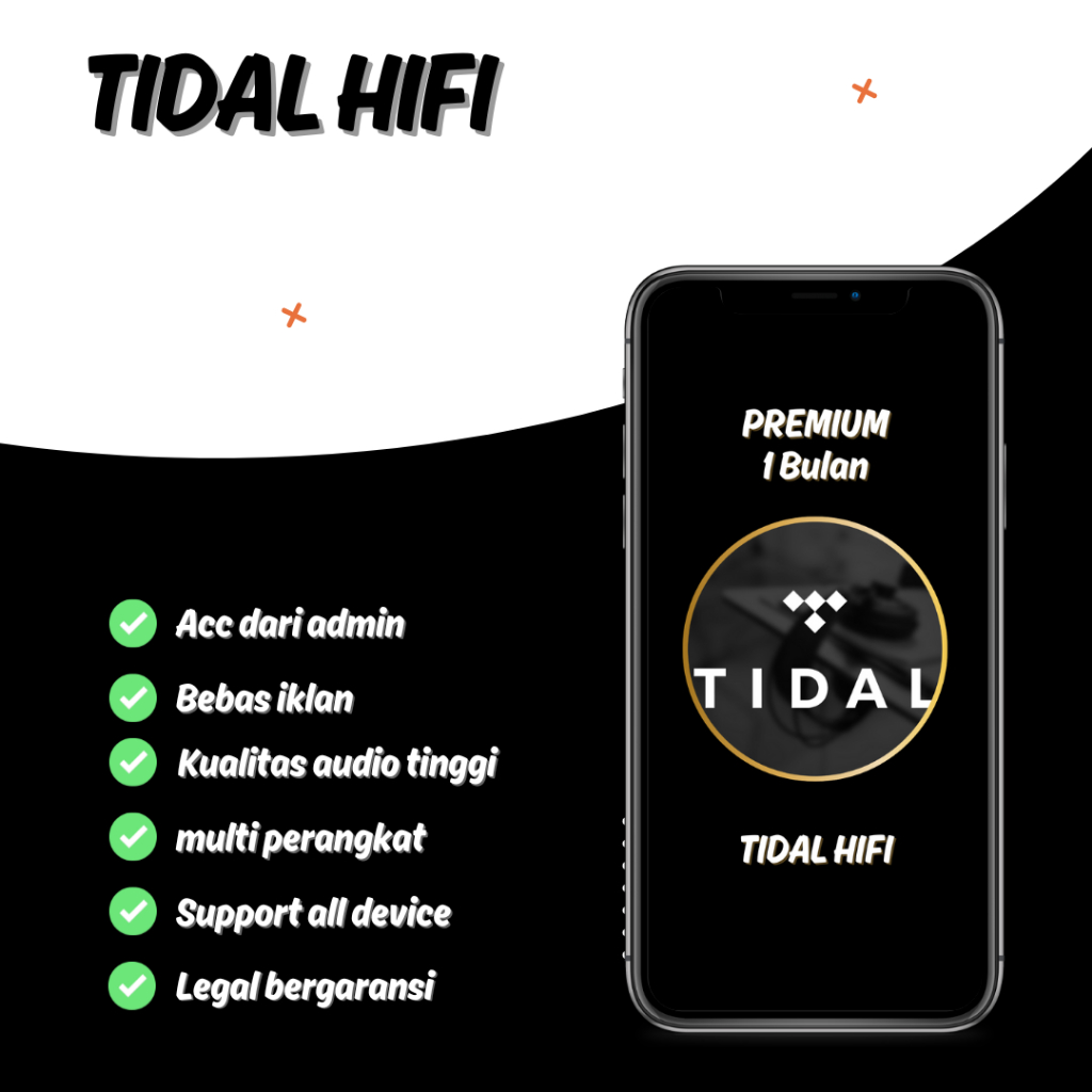 (PROMO)TIDAL HIFI+ SEBULAN PREMIUM