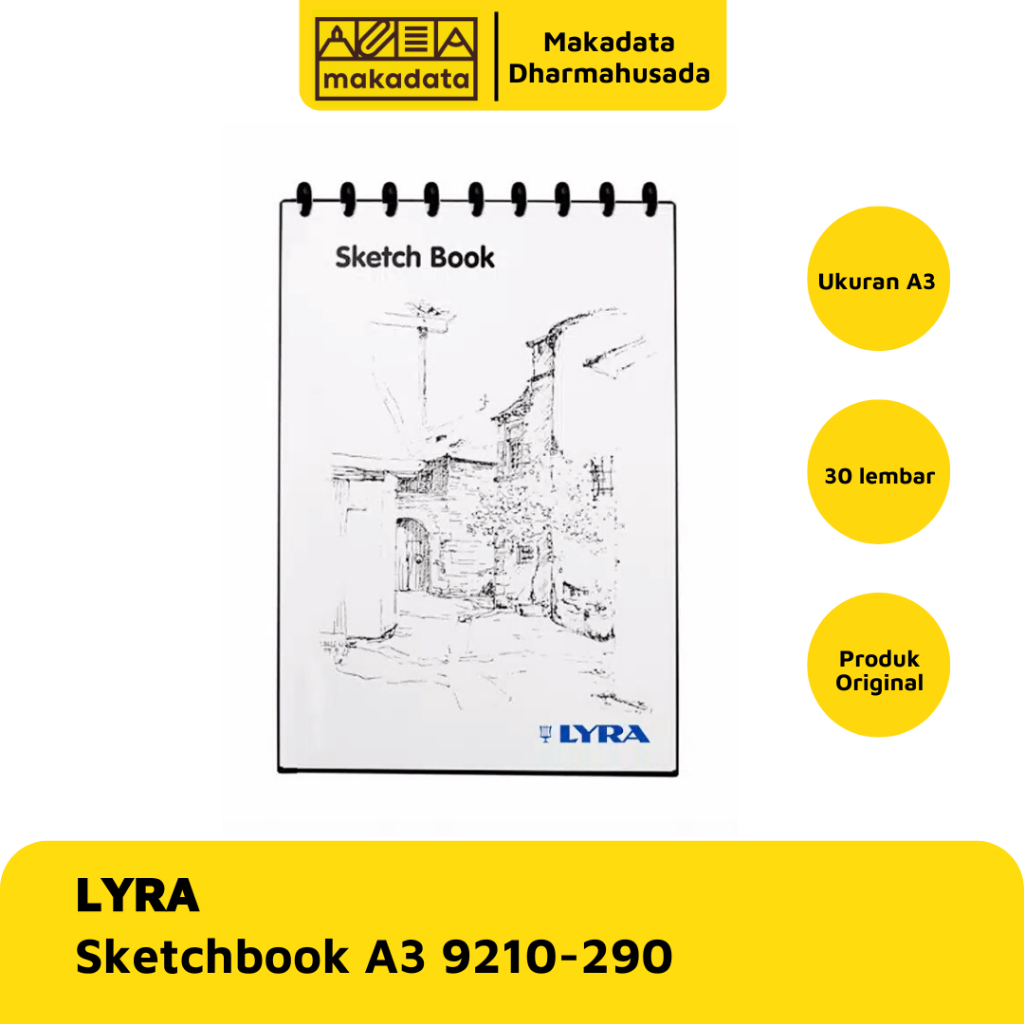 

SKETCH BOOK / BUKU MENGGAMBAR / BUKU SKETSA LYRA A3 9210-290 MURAH