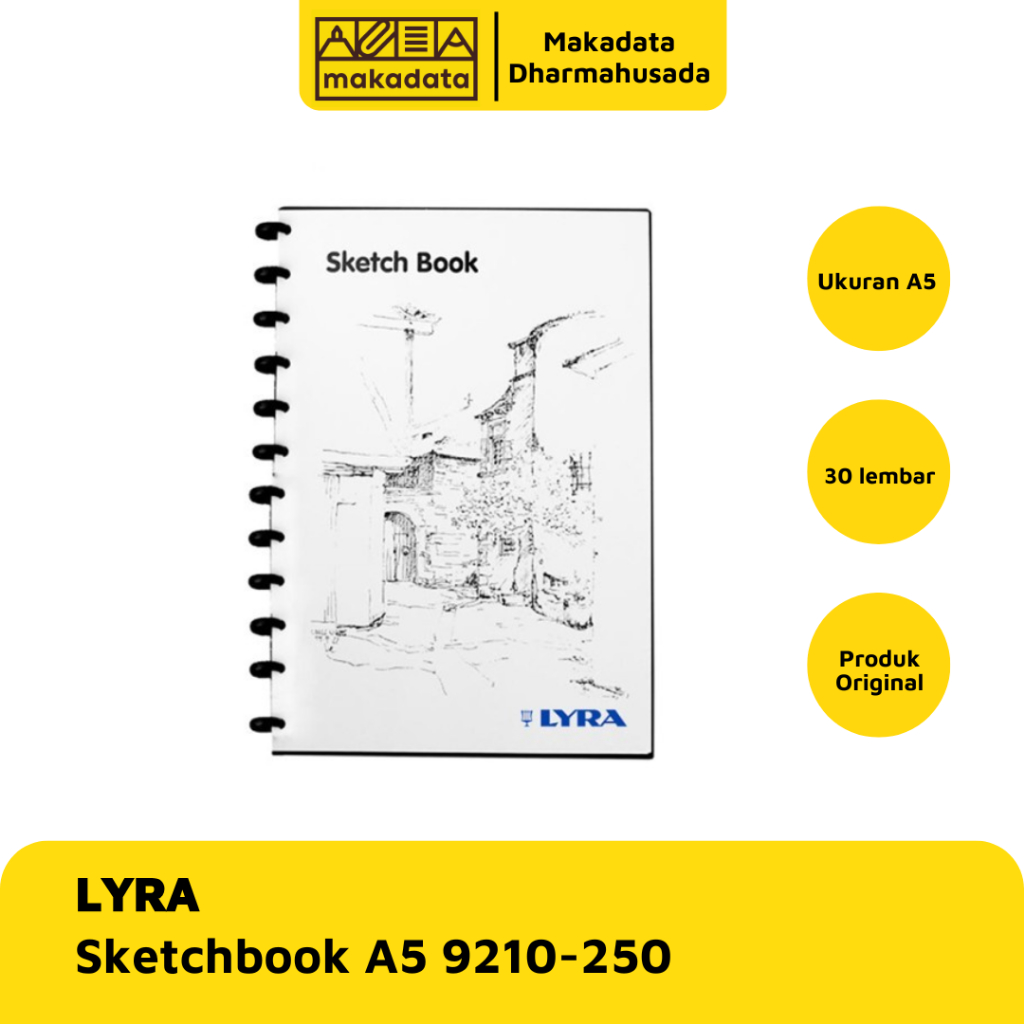 

SKETCH BOOK / BUKU MENGGAMBAR / BUKU SKETSA LYRA A5 9210-250 MURAH
