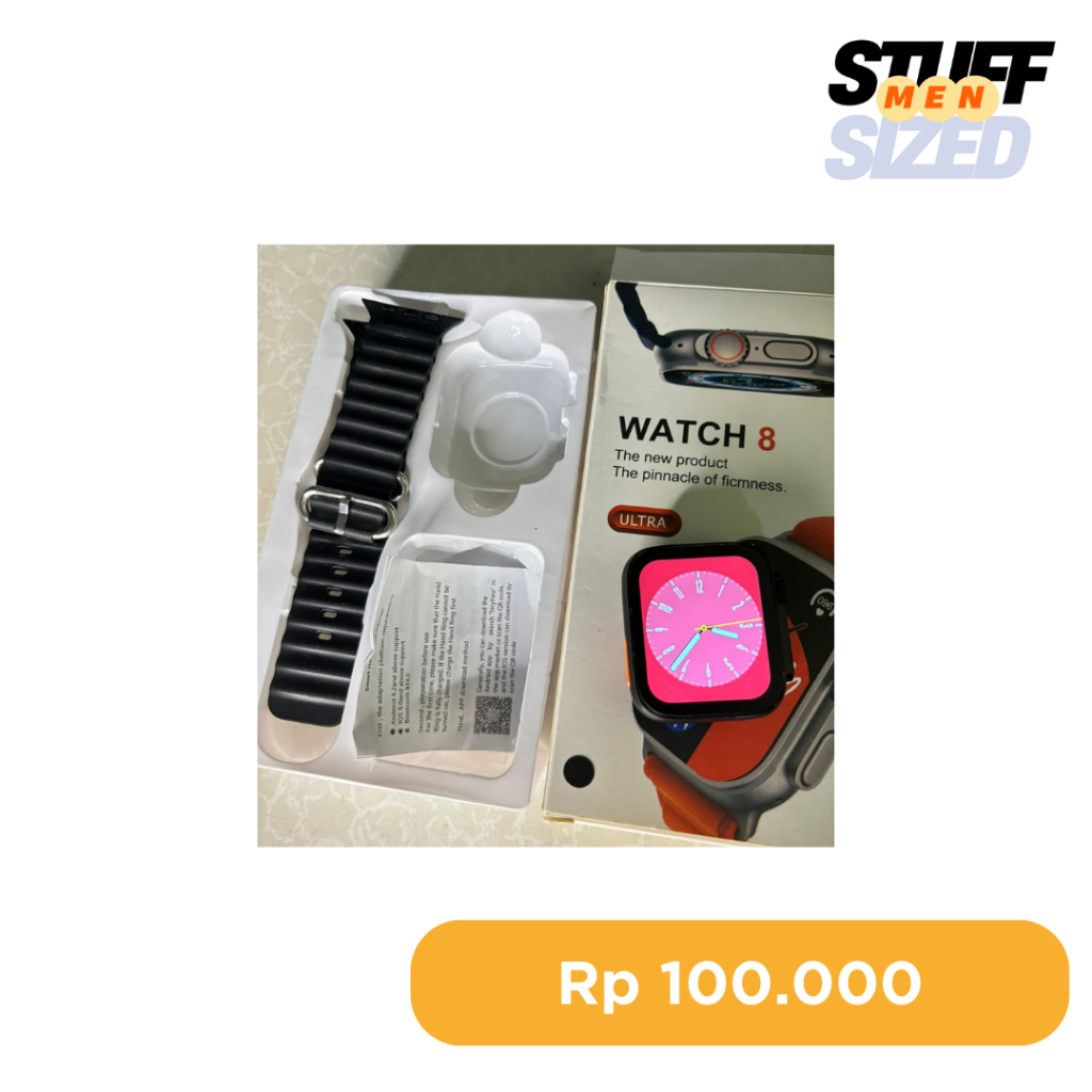 SMART WATCH 8 BLACK ULTRA