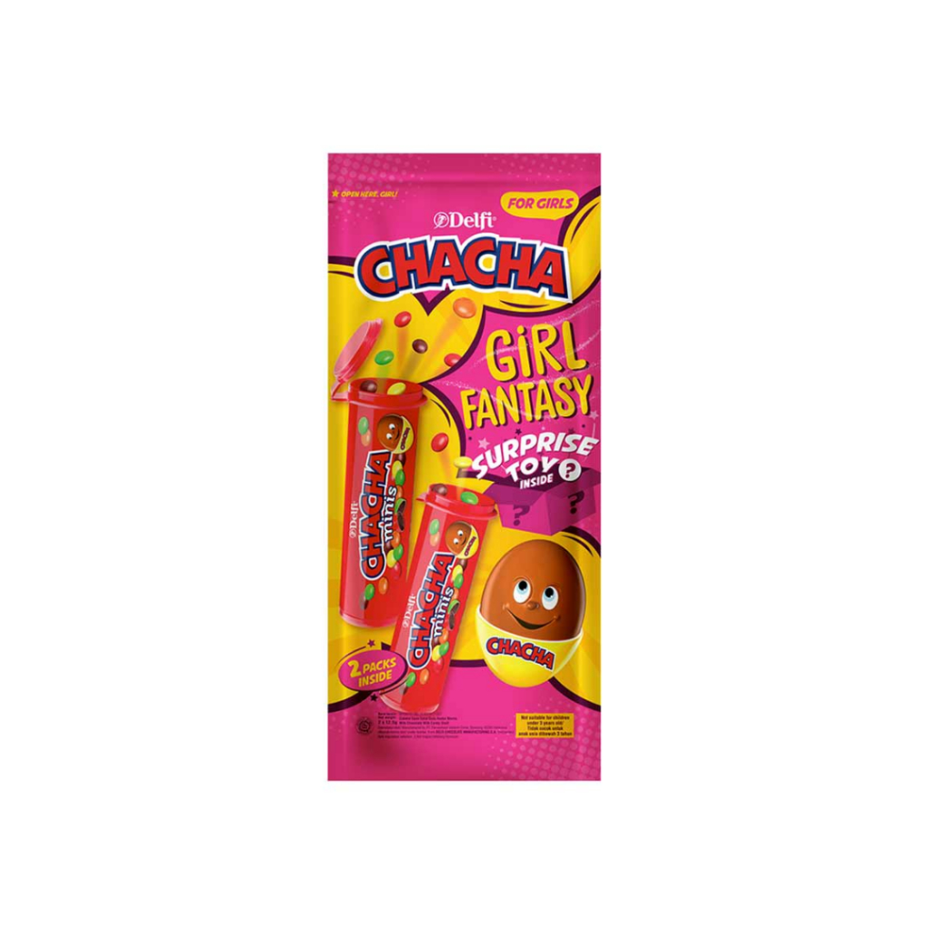 

Chacha chocolate mini surprise isi 2 x 12.5 gram
